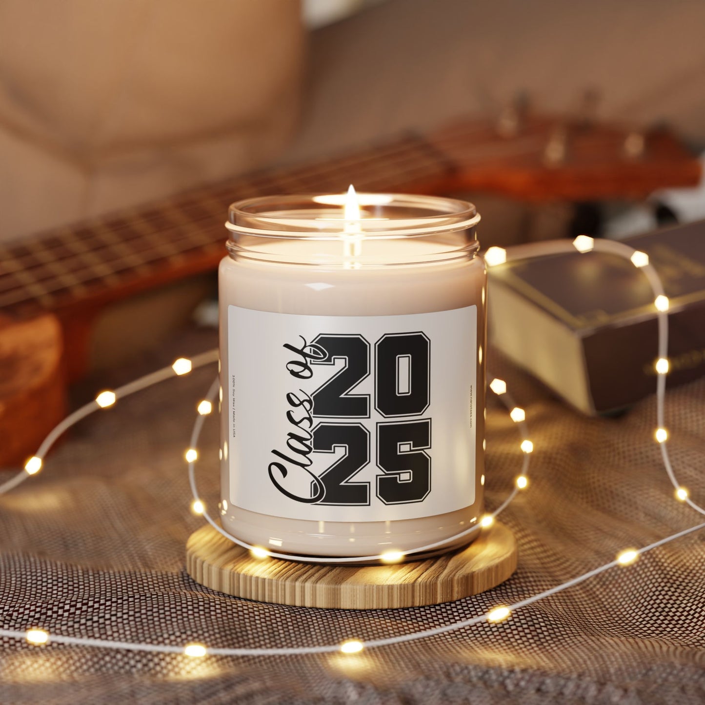 Graduation Scented Soy Candle | Class of 2025 | 9oz