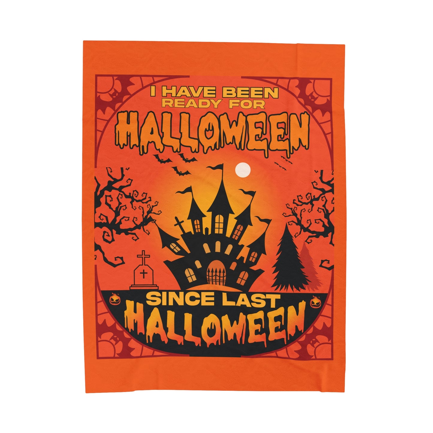 Velveteen Plush Blanket | This is My Halloween Movie Watching Blanket | Gift for Her | Gift for Him | Soft Touch Throw Blanket