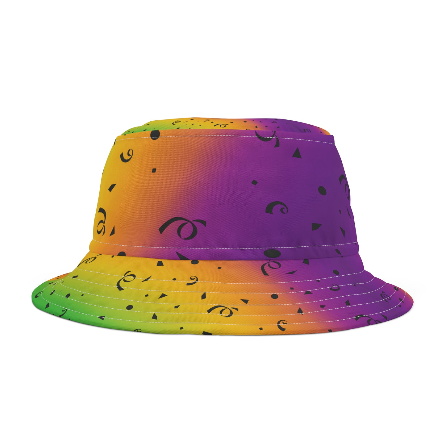 Mardi Gras Bucket Hat | New Orleans Hat | NOLA Hat | Fat Tuesday Hat