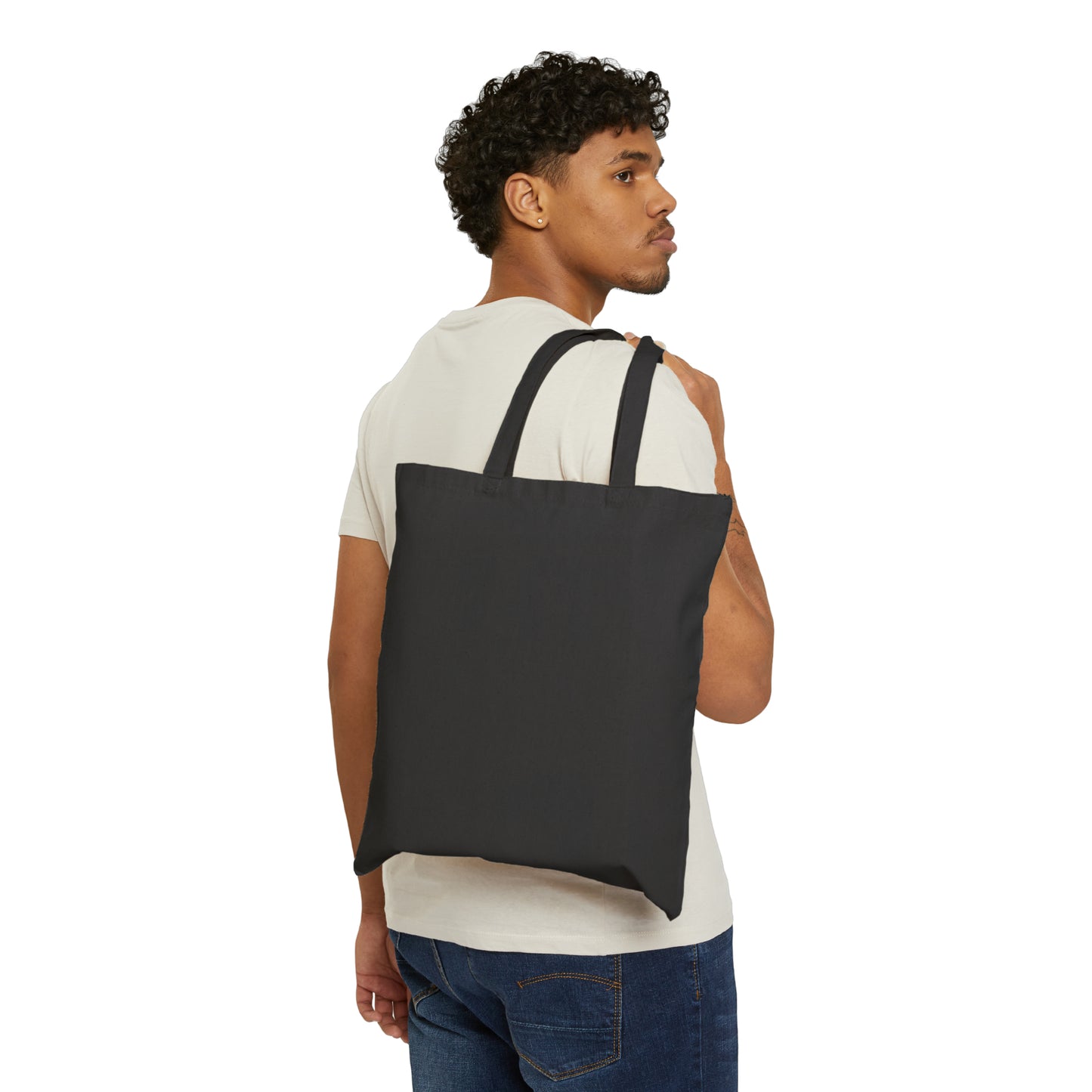 Total Solar Eclipse 2024 Totality Phases Cotton Canvas Tote Bag