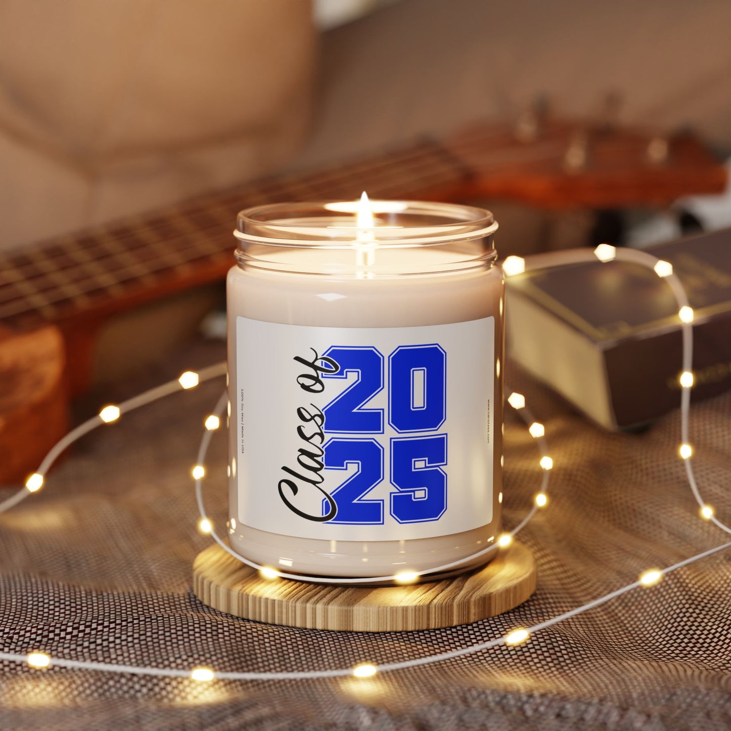 Graduation Scented Soy Candle | Class of 2025 | 9oz
