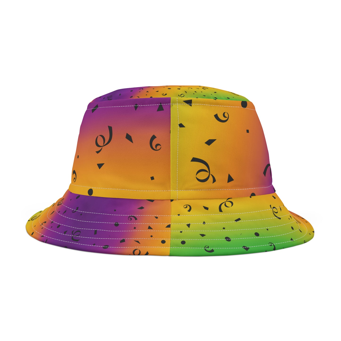 Mardi Gras Bucket Hat | New Orleans Hat | NOLA Hat | Fat Tuesday Hat