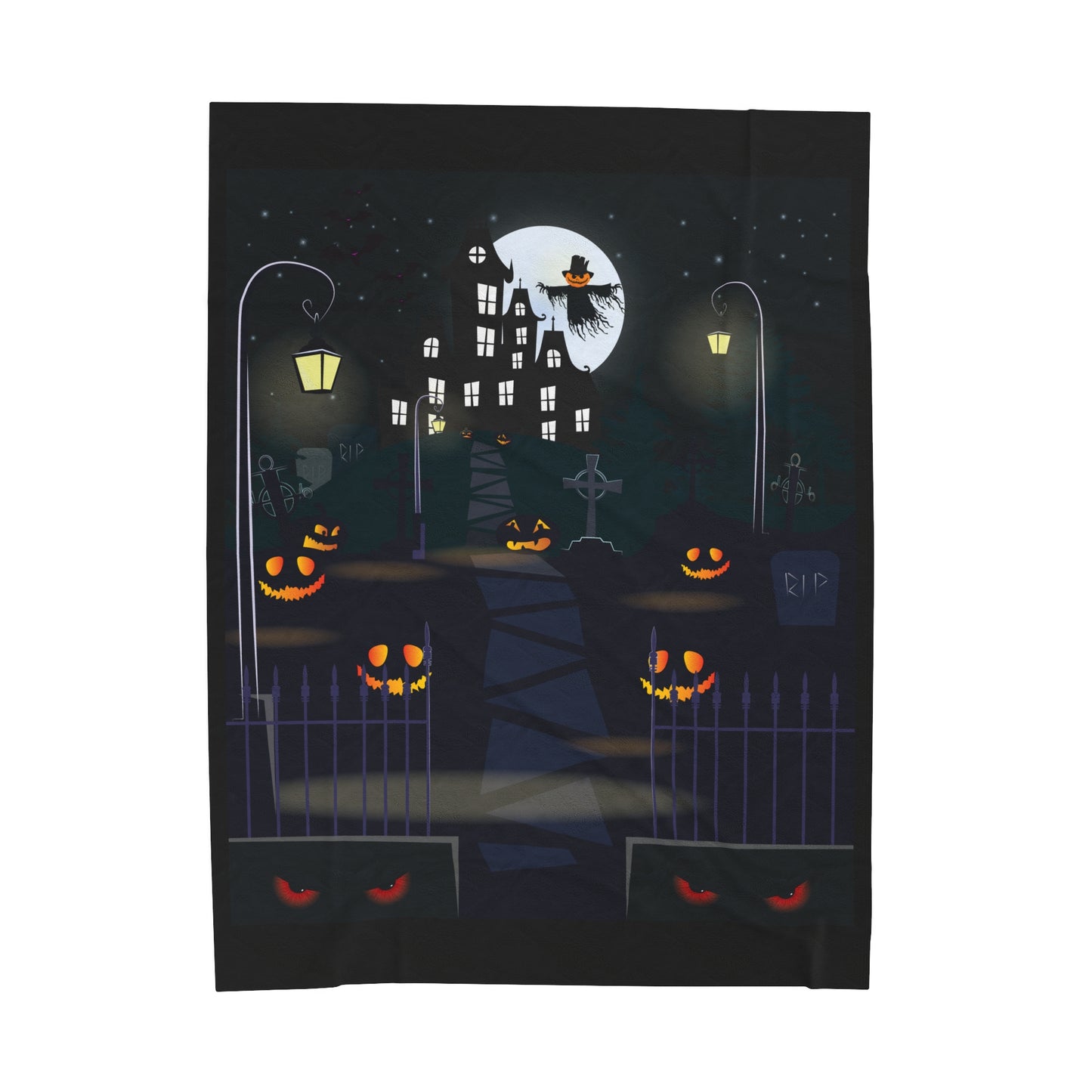 Velveteen Plush Blanket | This is My Halloween Movie Watching Blanket | Gift for Her | Gift for Him | Soft Touch Throw Blanket