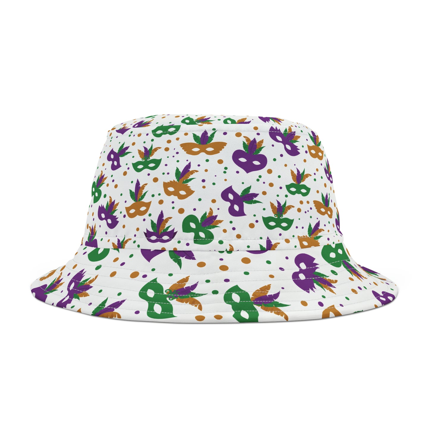 Mardi Gras Bucket Hat | New Orleans Hat | NOLA Hat | Fat Tuesday Hat