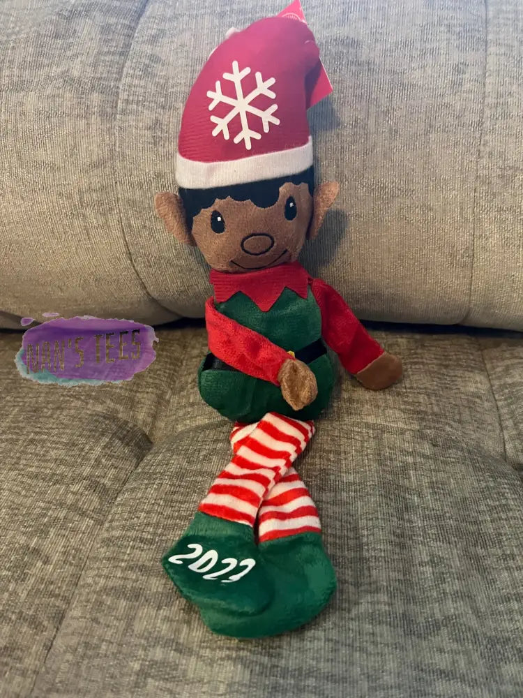 2023 Christmas Elf | Skin Tones Light Medium Dark Gender Boy Girl / Stuffed Toy