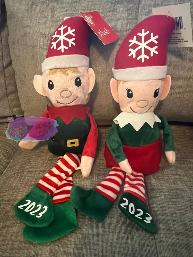 2023 Christmas Elf | Skin Tones Light Medium Dark Gender Boy Girl Stuffed Toy