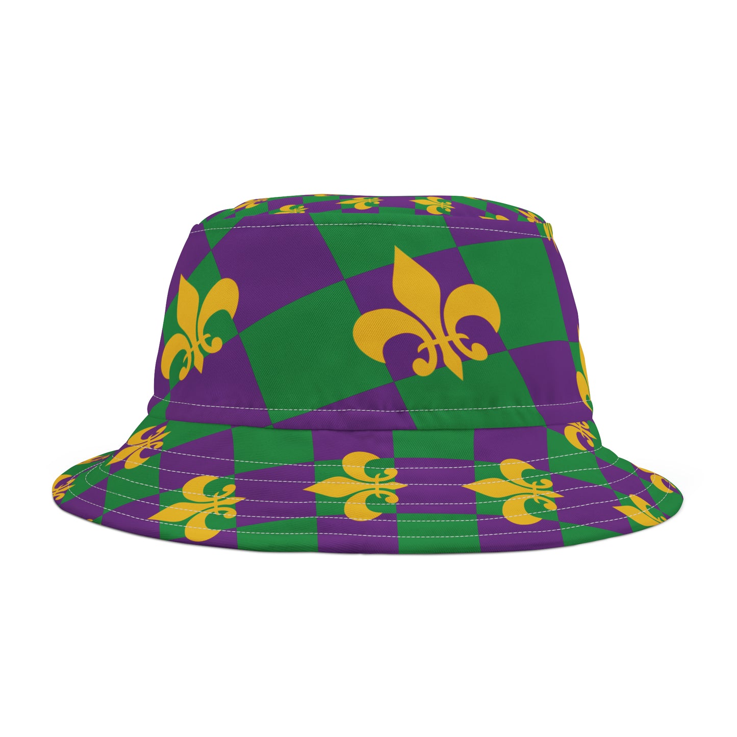 Mardi Gras Bucket Hat | New Orleans Hat | NOLA Hat | Fat Tuesday Hat