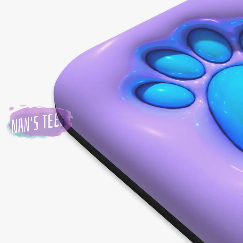 3D Puff Dog Mom Novelty Mouse Pad | Non-Slip Rubber Base Computers Laptop Office Home Decor