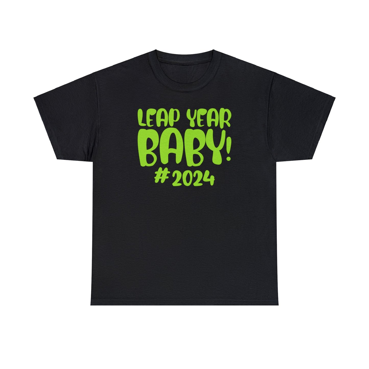 Leap Year Baby 2024 | Short Sleeve Unisex Cotton Tee T-Shirt