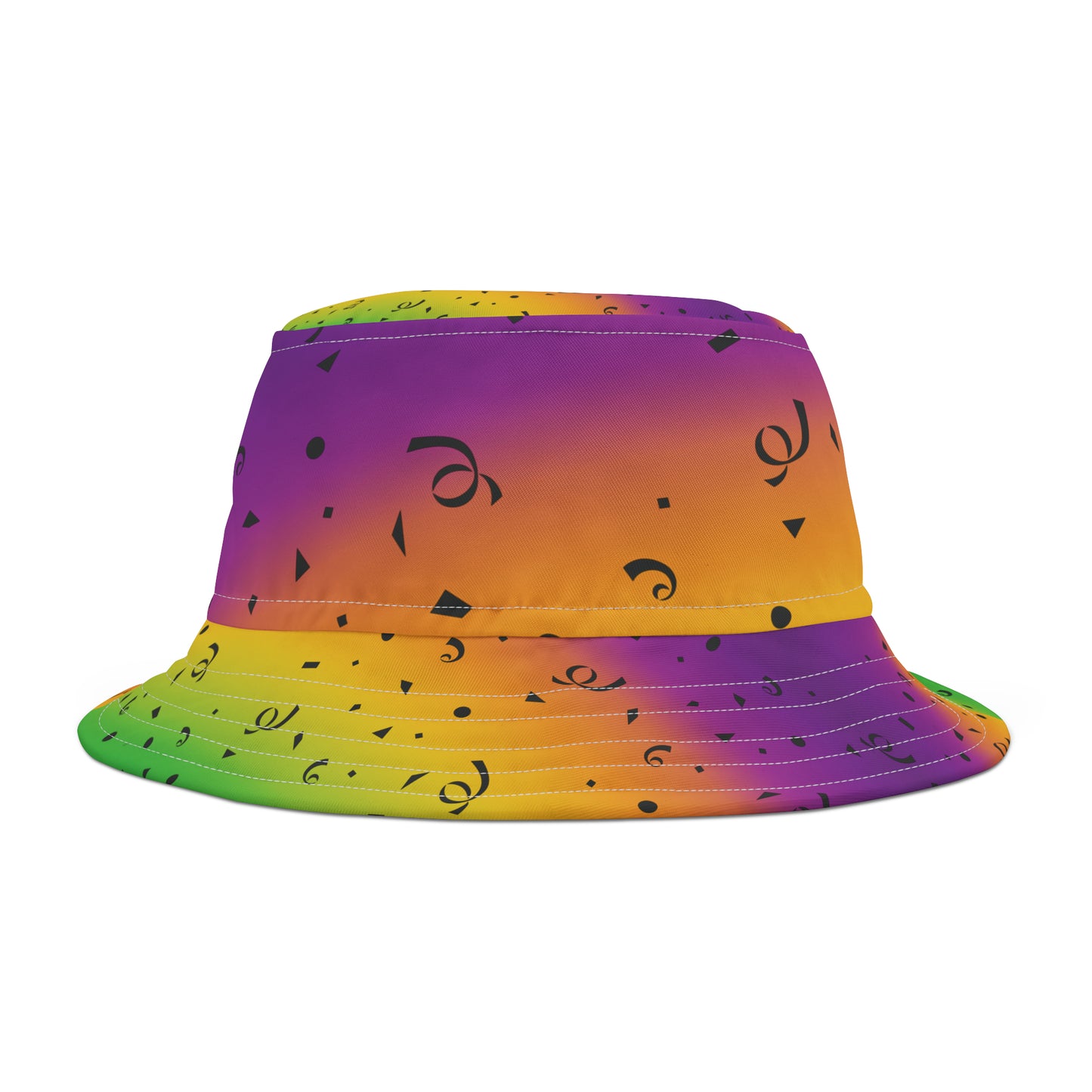 Mardi Gras Bucket Hat | New Orleans Hat | NOLA Hat | Fat Tuesday Hat