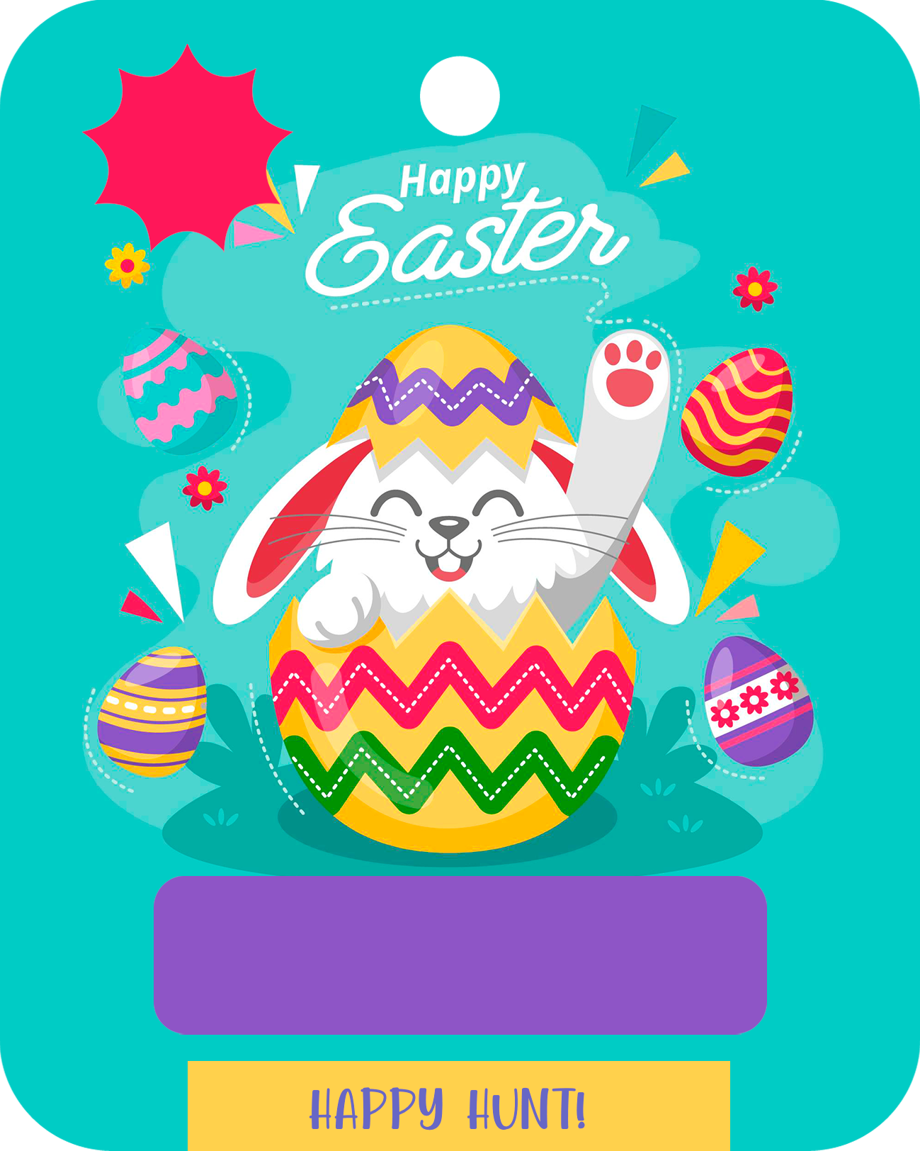 Easter Money Card Holder | Easter Gift Card | Easter Basket Stuffer | Easter Basket Filler | Cash Money Card | Gift for Kids | Gift Tag