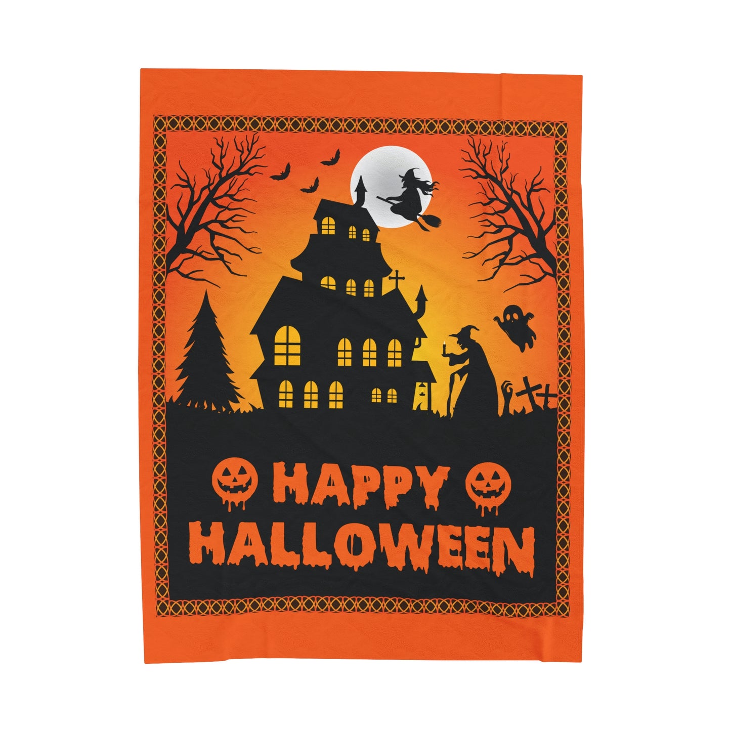 Velveteen Plush Blanket | This is My Halloween Movie Watching Blanket | Gift for Her | Gift for Him | Soft Touch Throw Blanket