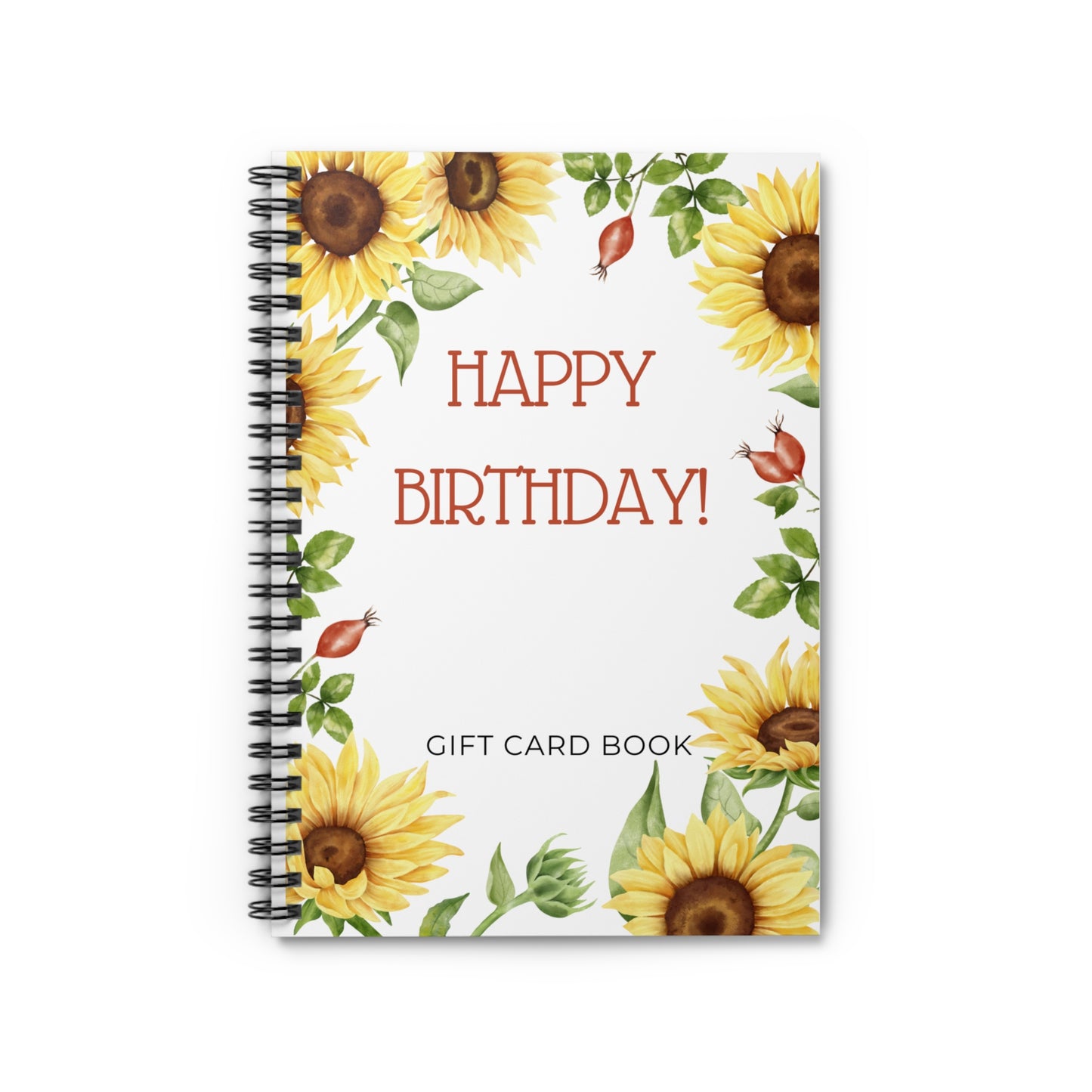 Happy Birthday Gift Card Book