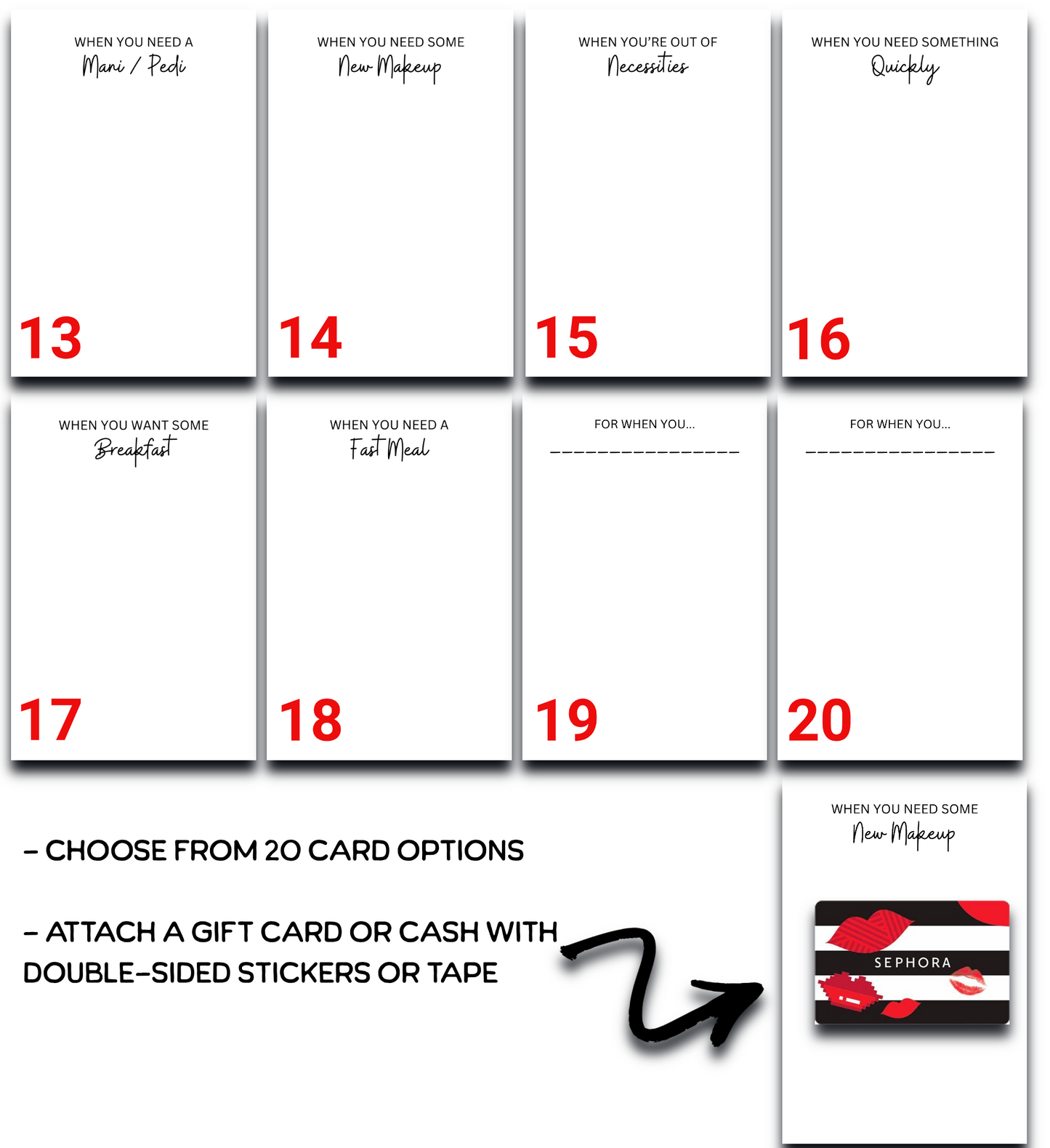 Christmas Gift Card Holder Gift Book