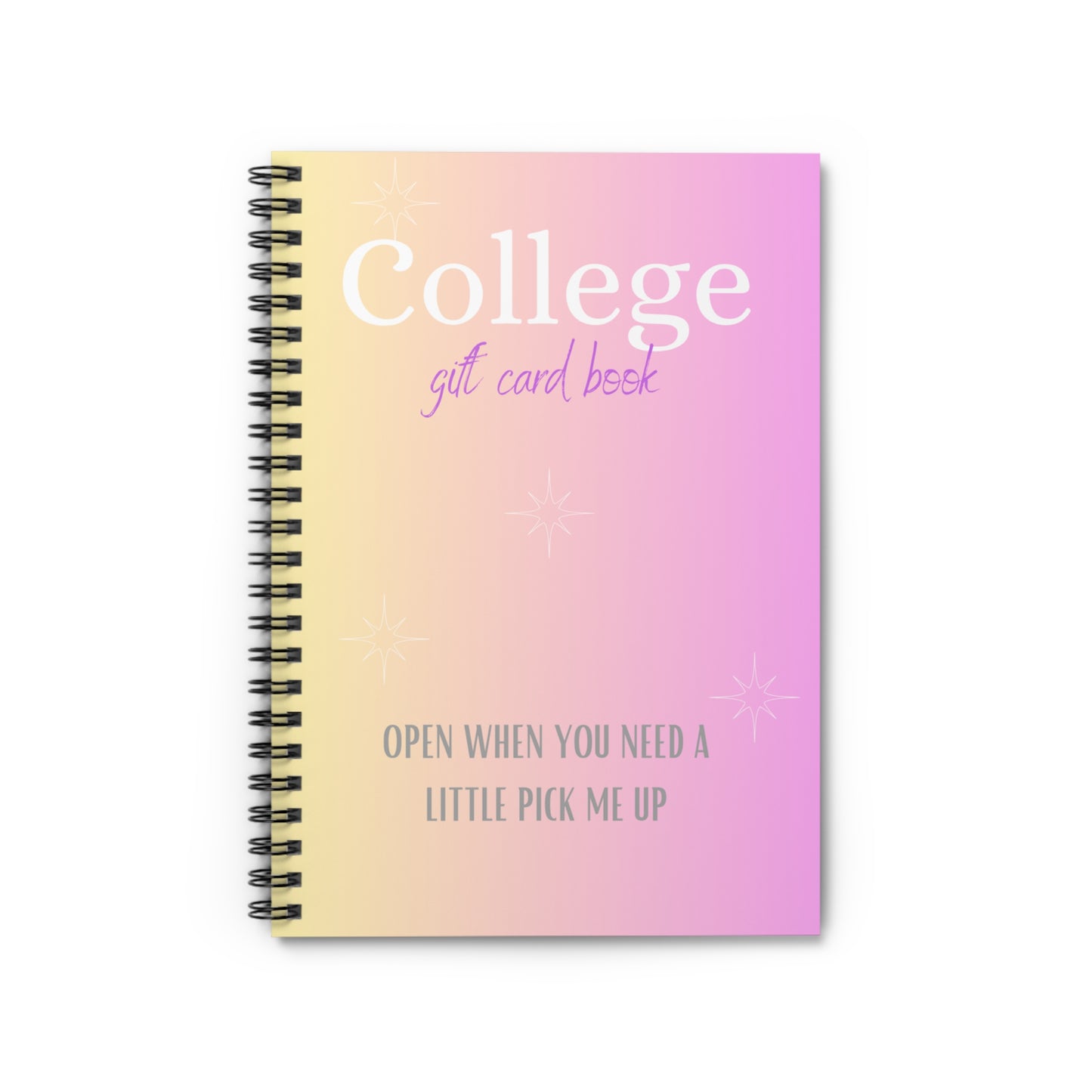 College Gift Card Holder Book