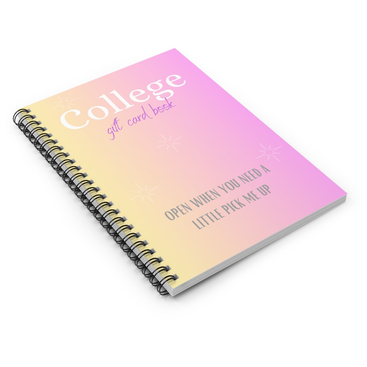 College Gift Card Holder Book
