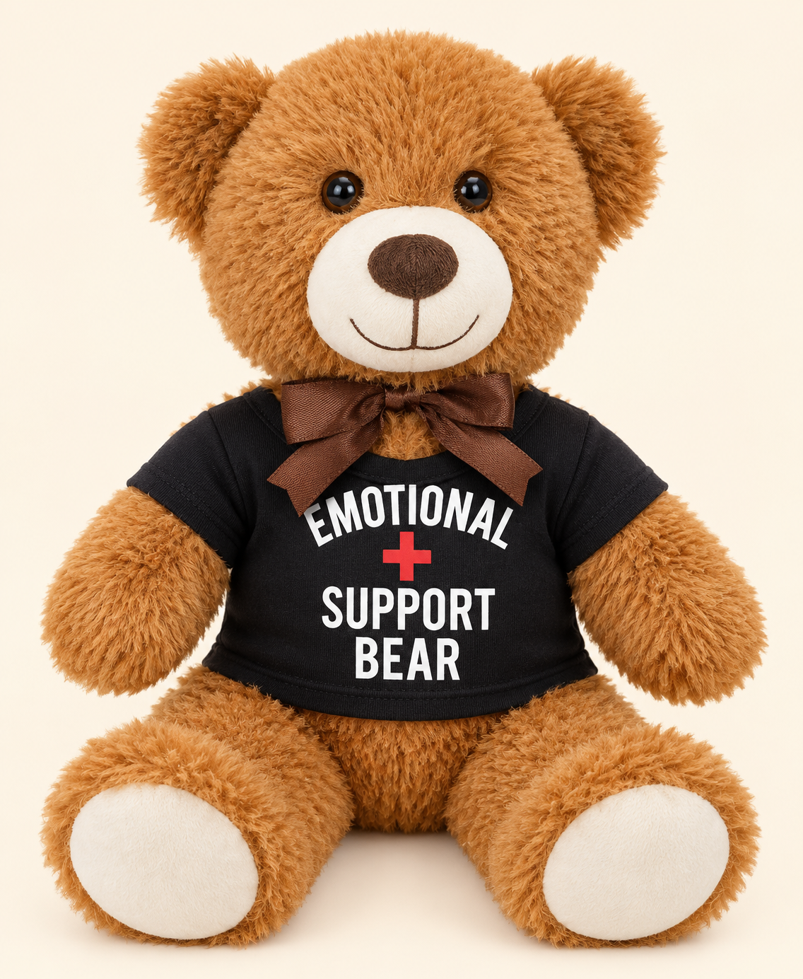 Emotional Support Teddy Bear, 14-Inch Plush Stuffed Animal