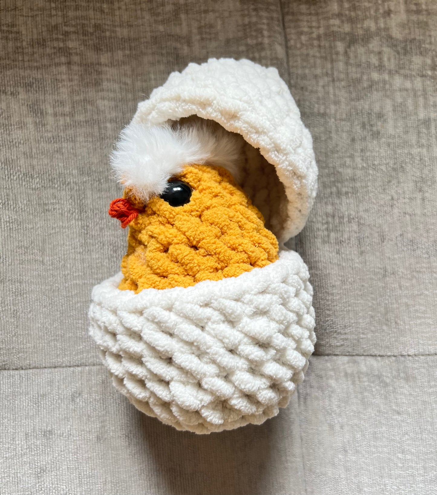 Hatching Chick Plushie | Adorable Easter & Farmhouse Decor