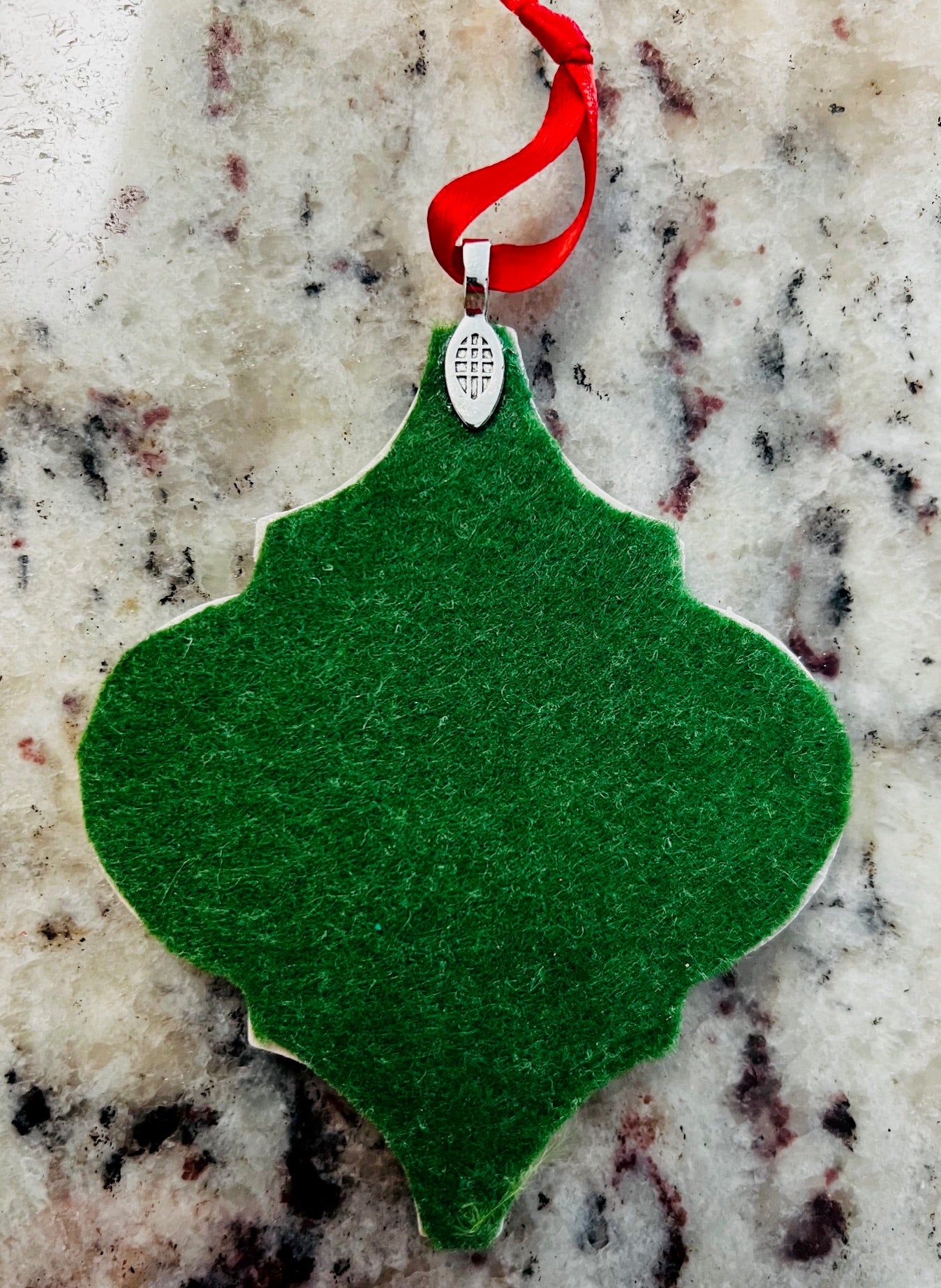 Season's Greetings Arabesque Ornament