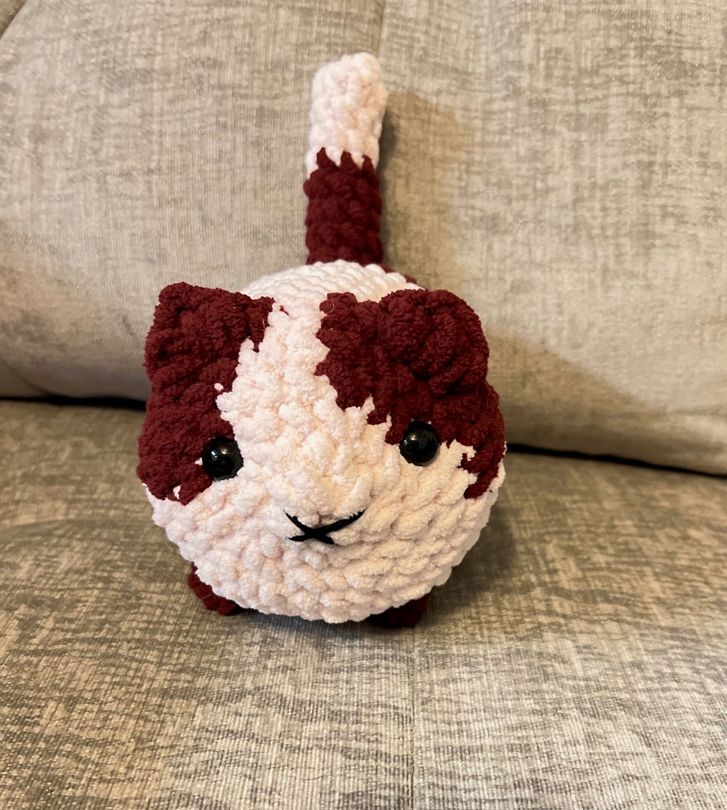 Loaf Cat | Handmade Chunky Chenille Plush Kitty