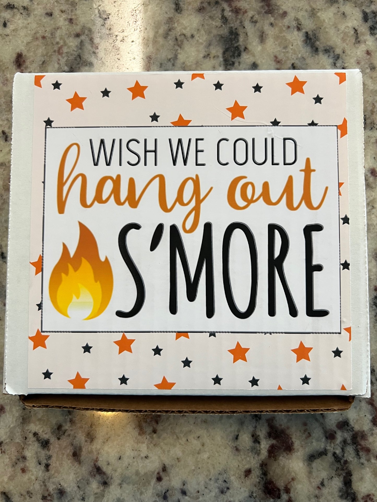 S'mores Halloween Mini Kit Party Favors with Notecard