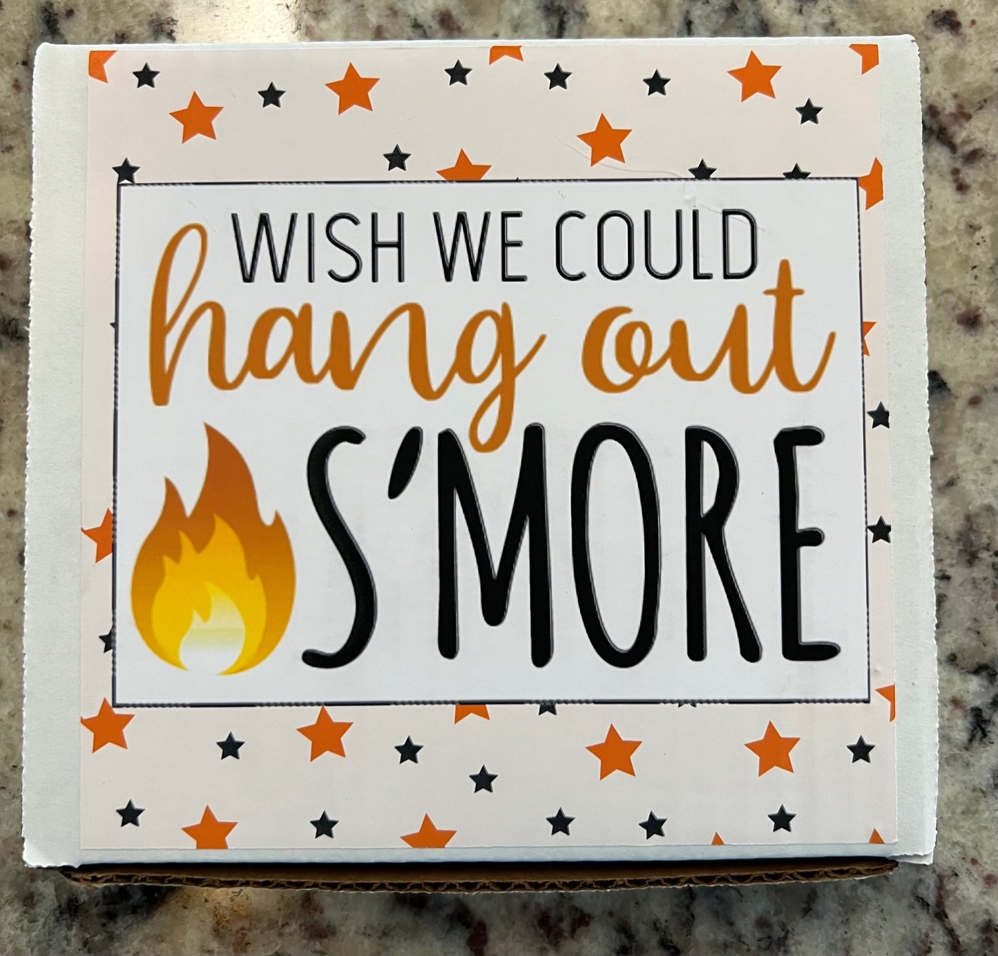 S'mores Halloween Mini Kit Party Favors with Notecard