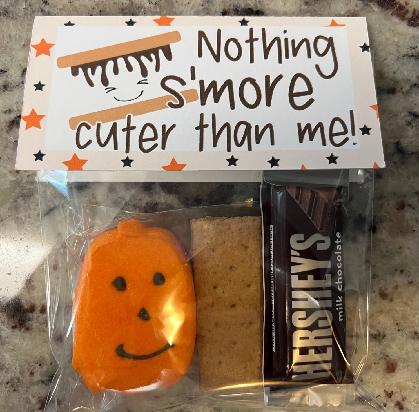 S'mores Halloween Peeps Treat Bags