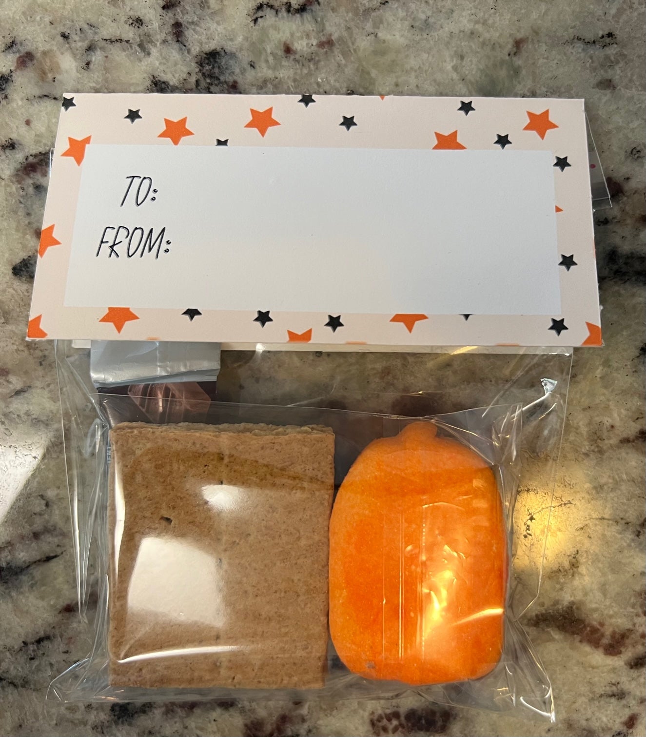 S'mores Halloween Peeps Treat Bags