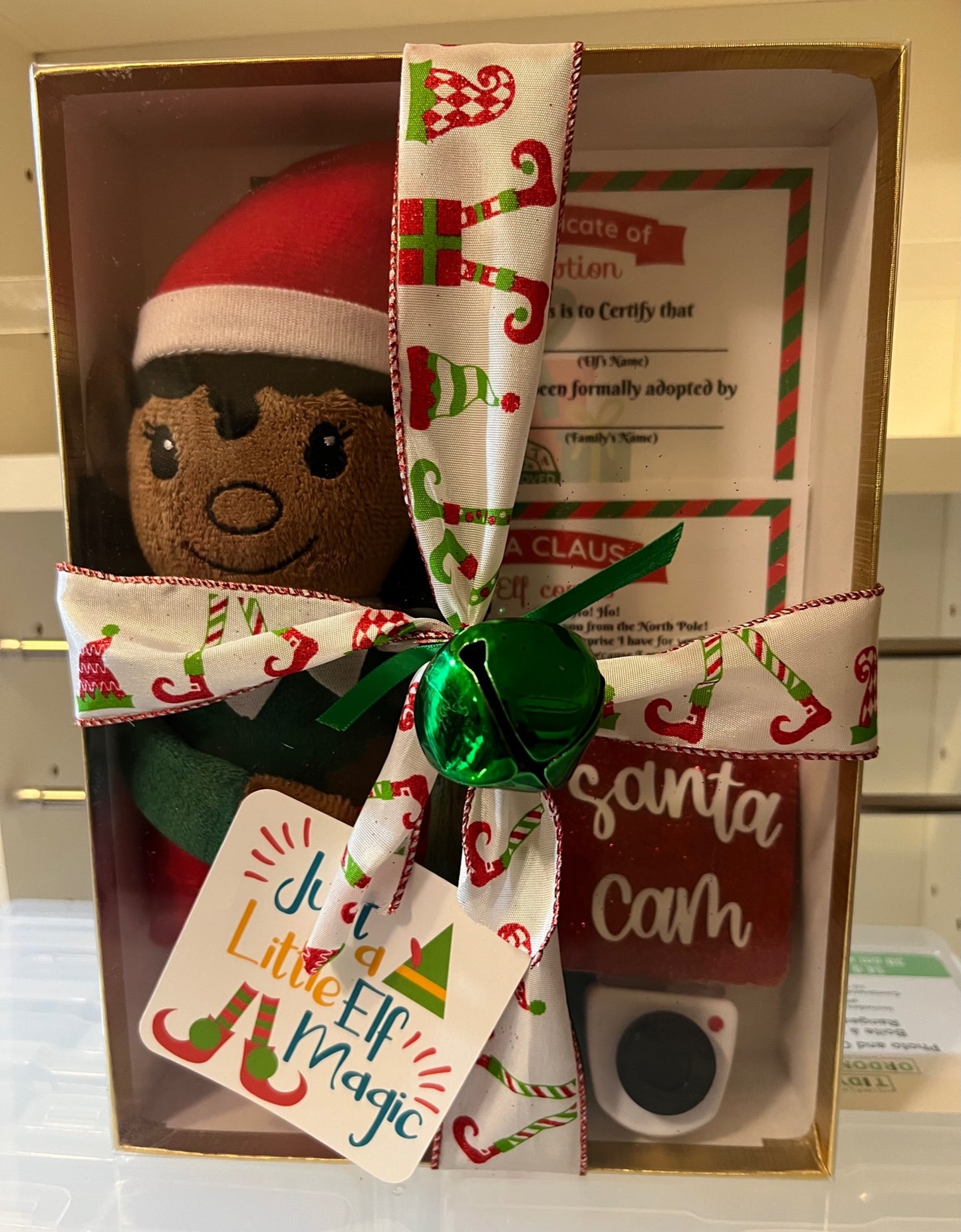 Magic Elf Gift Box, Christmas Elf