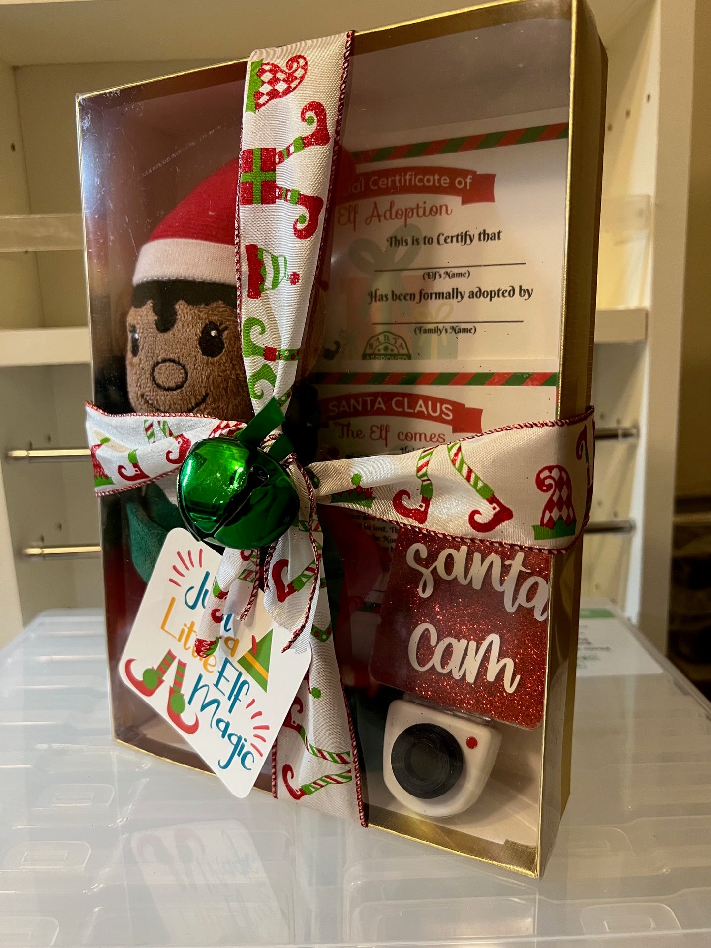 Magic Elf Gift Box, Christmas Elf