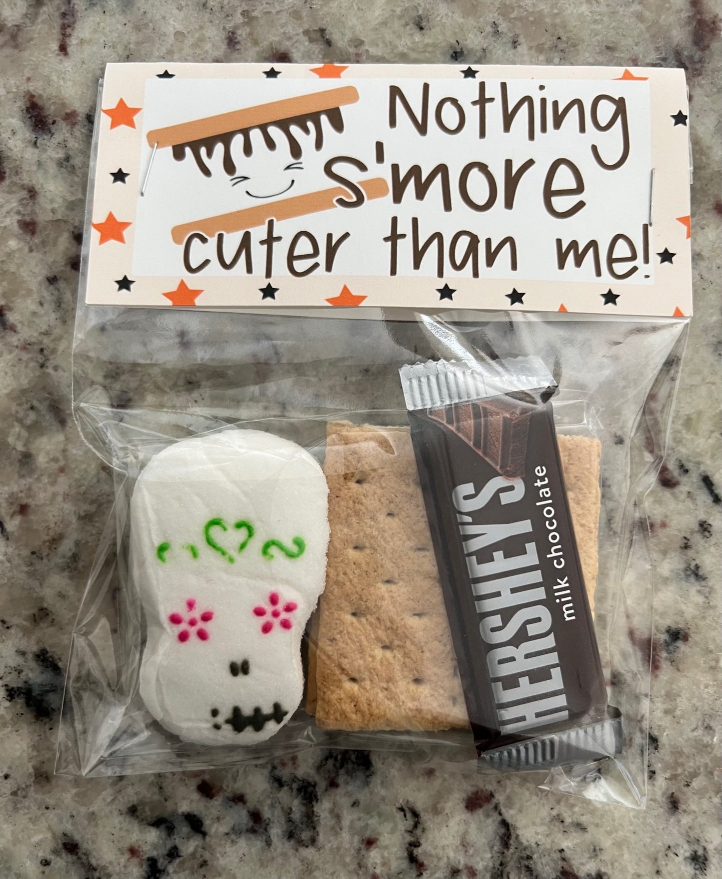 S'mores Halloween Peeps Treat Bags