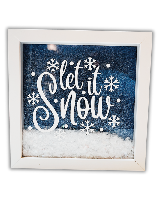 Let it Snow Shadow Box