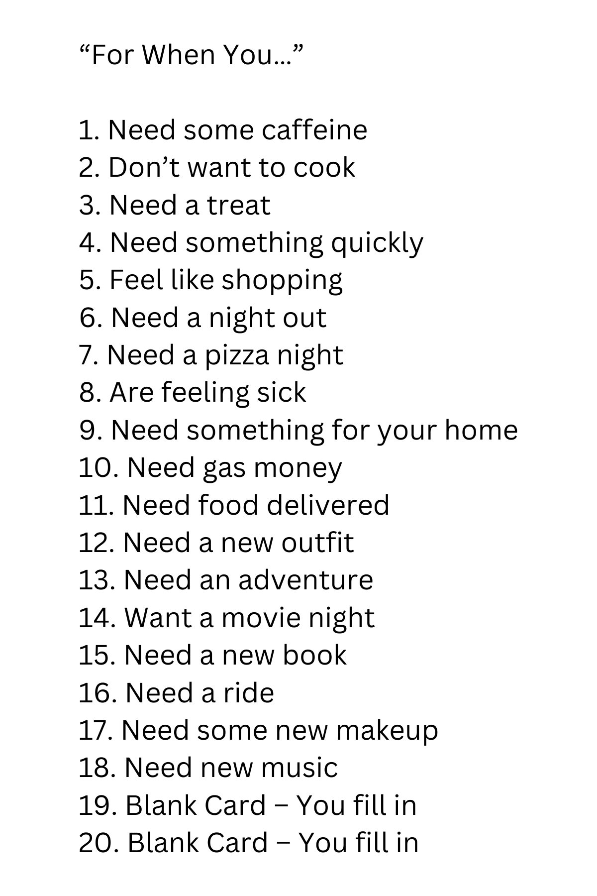 Thank You Gift Card Book | Gift Card Holder