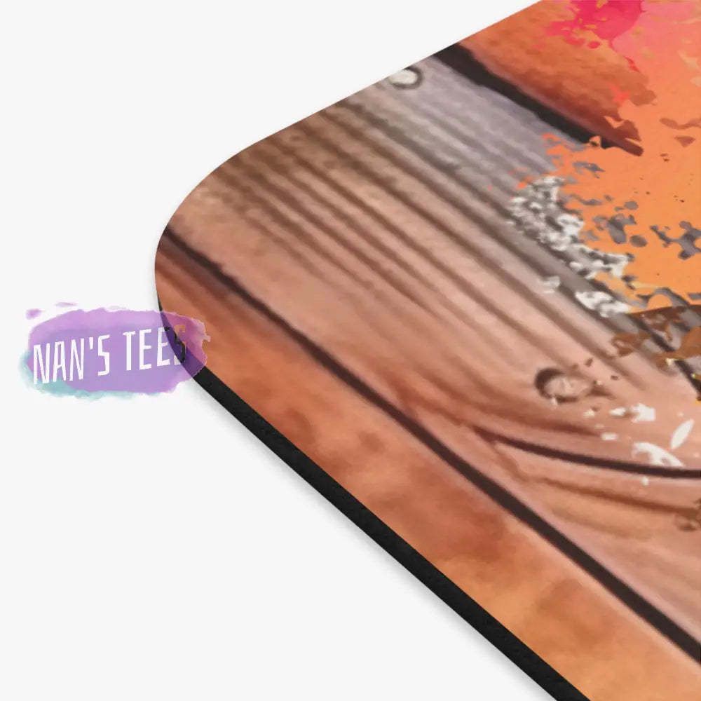 Beach Sunset Novelty Mouse Pad | Non-Slip Rubber Base Computers Laptop Office Home Decor