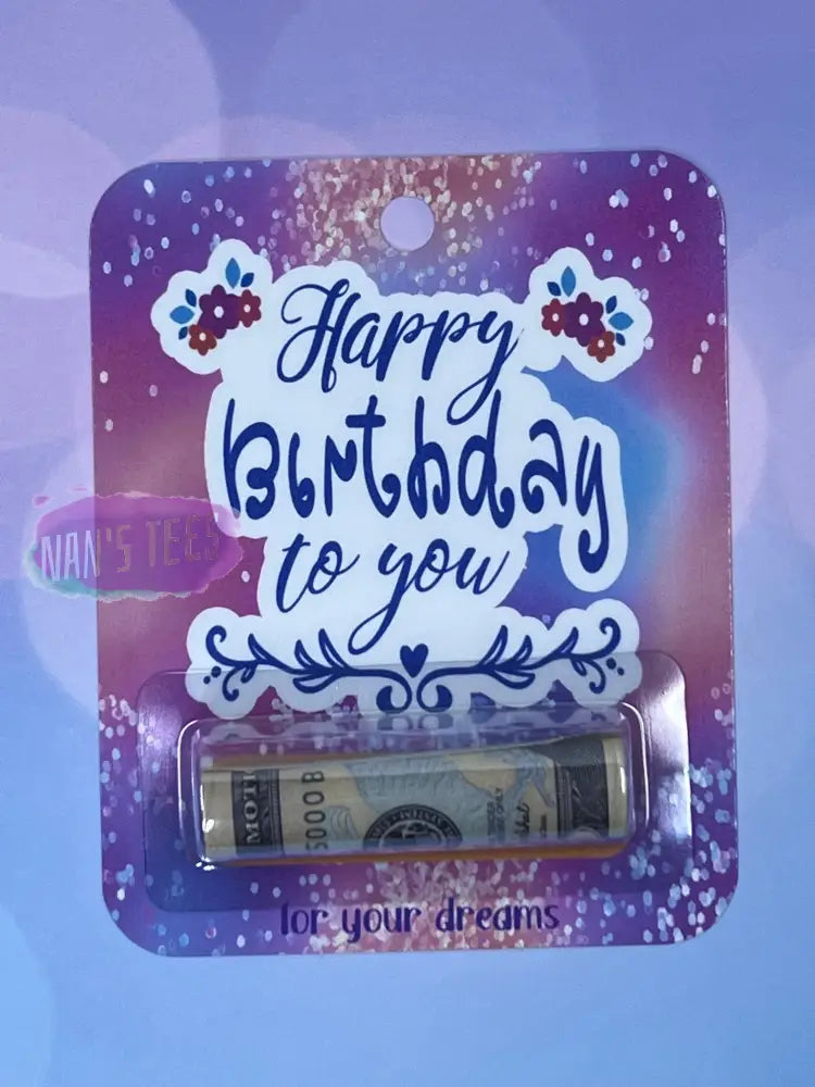 Birthday Money Card Holder (111)