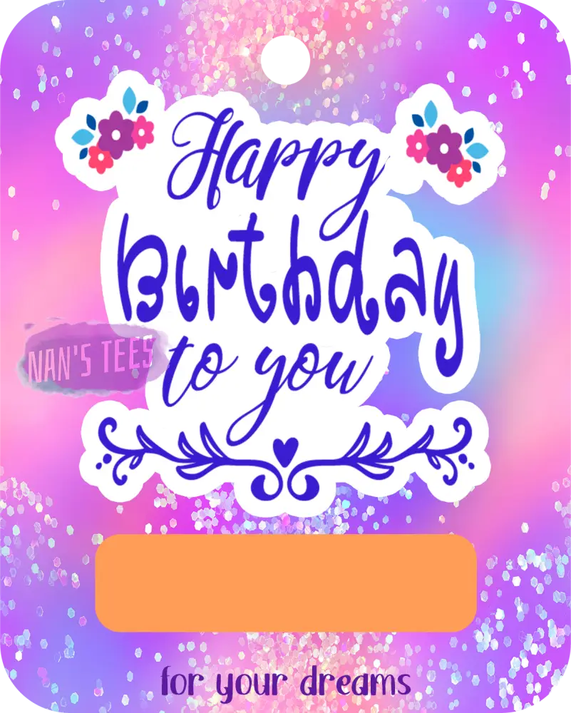 Birthday Money Card Holder (111)
