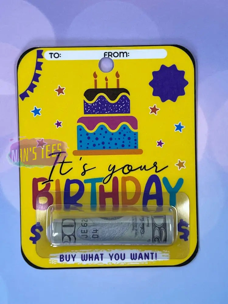 Birthday Money Card Holder (127)