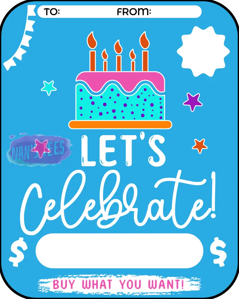 Birthday Money Card Holder (136)