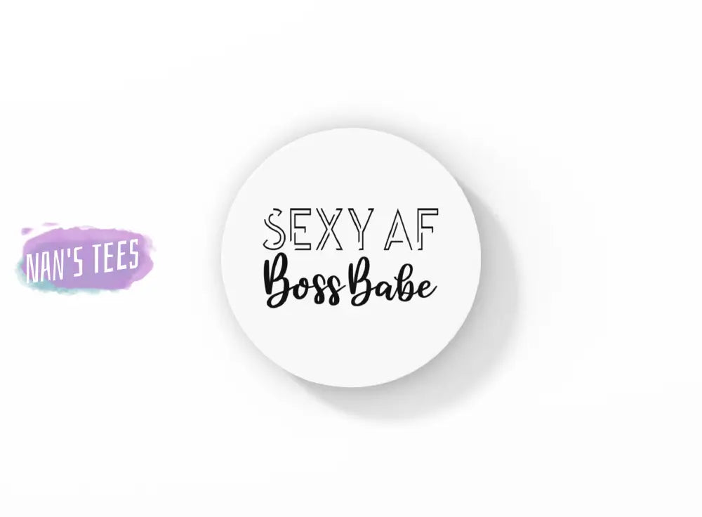 Boss Babe Neoprene Car Coasters | Great Gifts For Hostess Birthday Holidays Anniversary Coaster