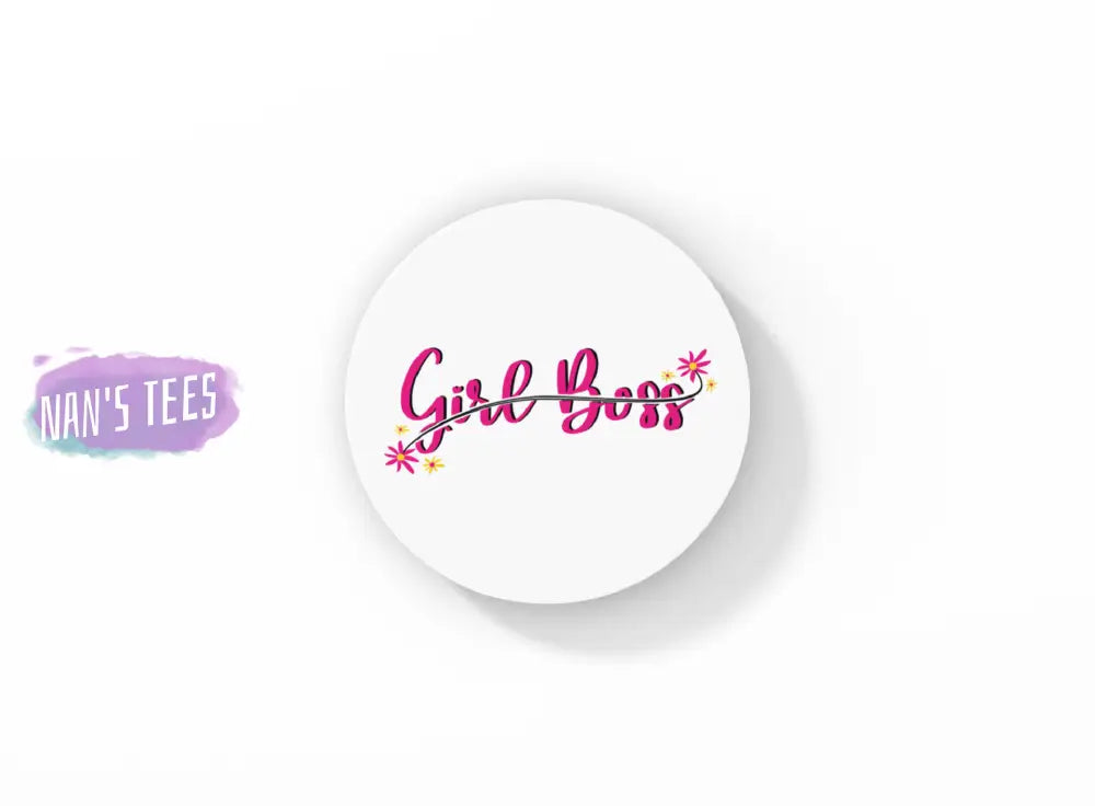 Boss Babe Neoprene Car Coasters | Great Gifts For Hostess Birthday Holidays Anniversary Coaster
