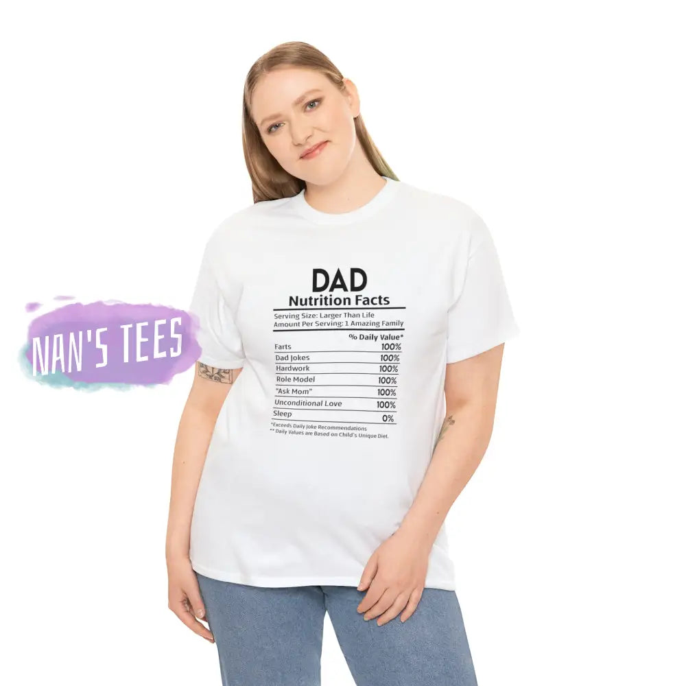 Coach Nutrition Facts Short Sleeve Unisex Heavy Cotton Graphic Tee T-Shirt