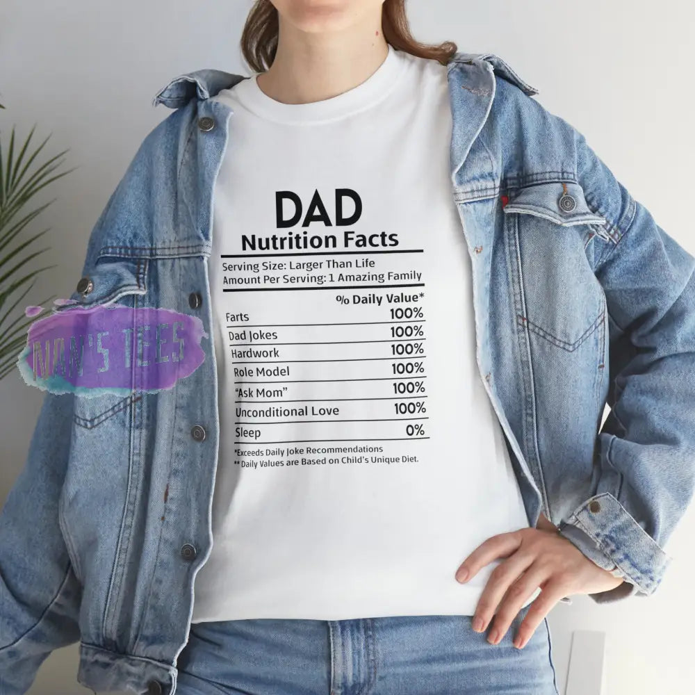 Coach Nutrition Facts Short Sleeve Unisex Heavy Cotton Graphic Tee T-Shirt