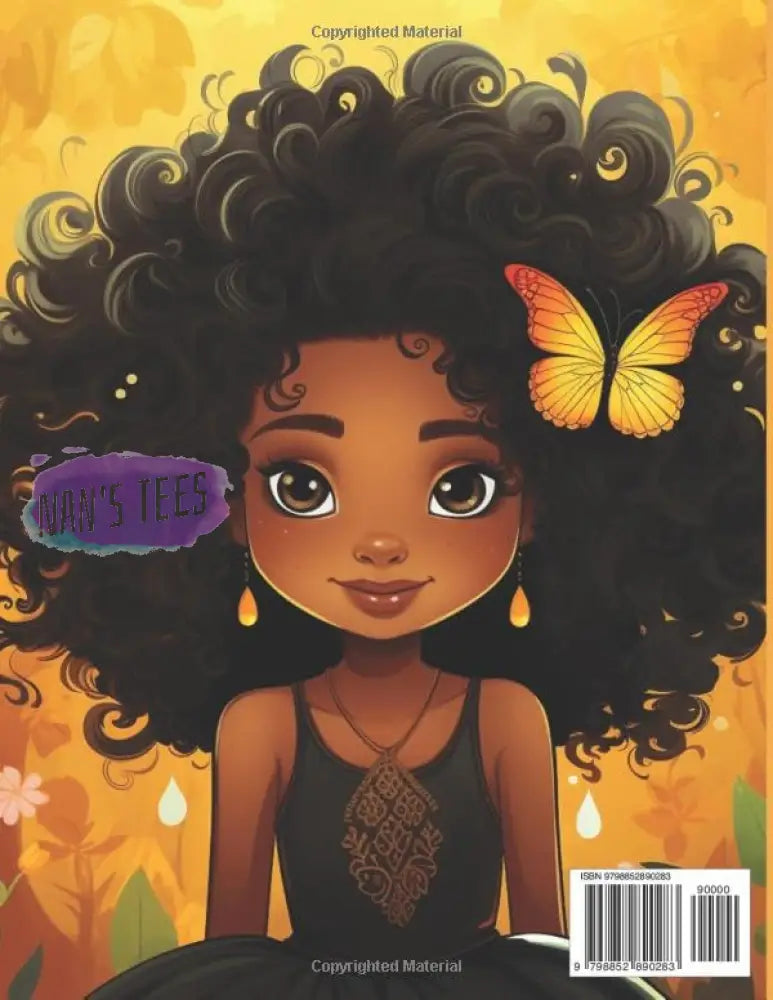 Fairy Princess Coloring Book Vol 2: For Kids Ages 8-12 | Black