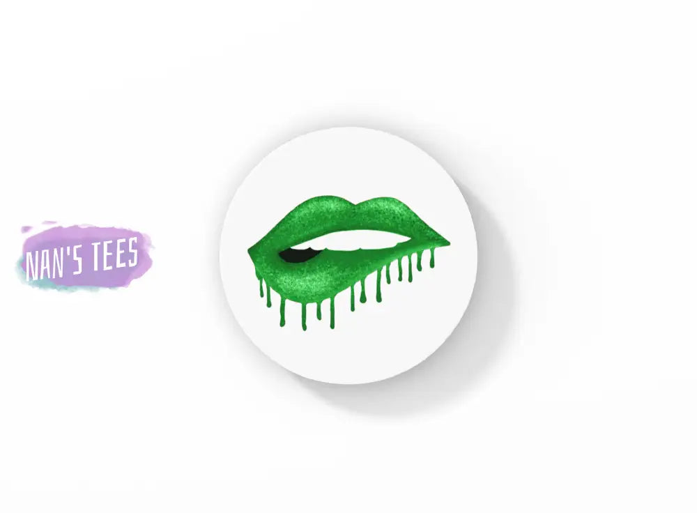 Glitter Lips Neoprene Car Coasters | Great Gifts For Hostess Birthday Holidays Anniversary Coaster