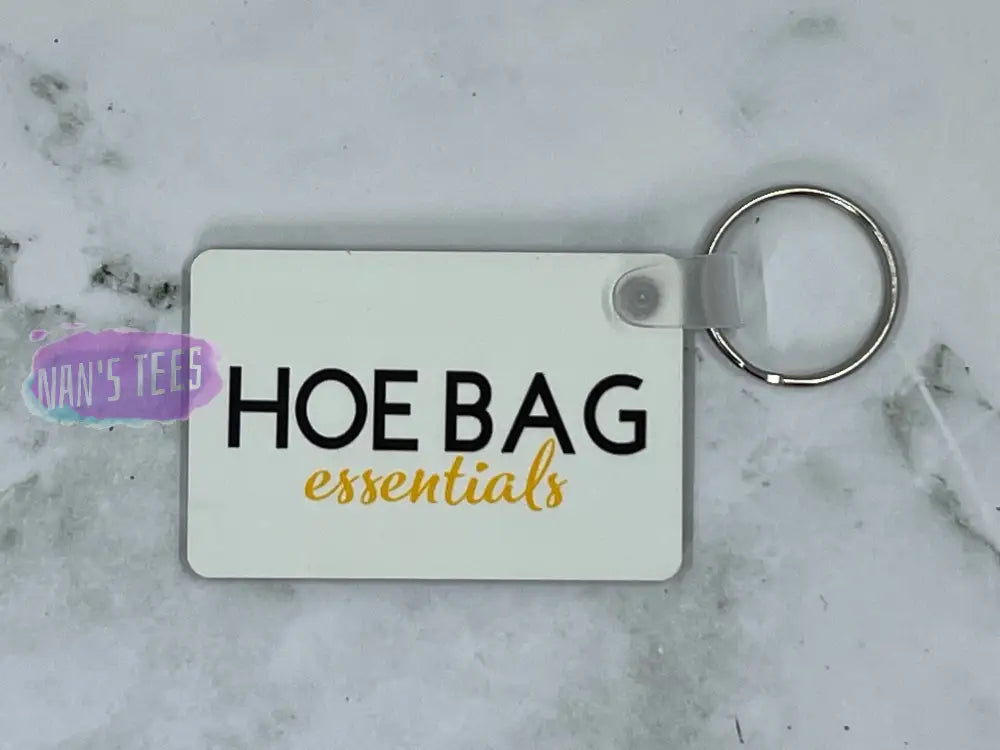 Hoe Bag Essentials Gift Set | Cosmetic Pouch Keychain Car Coasters