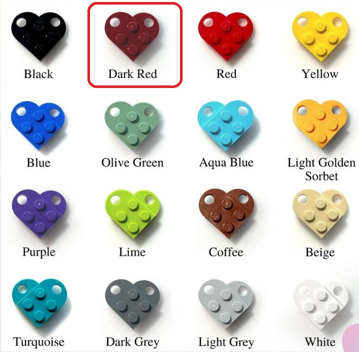 Classic Brick Matching Heart Key Chain Set | Gift for Her | Gift for Him | Gift for Boyfriend | Gift for Girlfriend | Gift for Best Friend