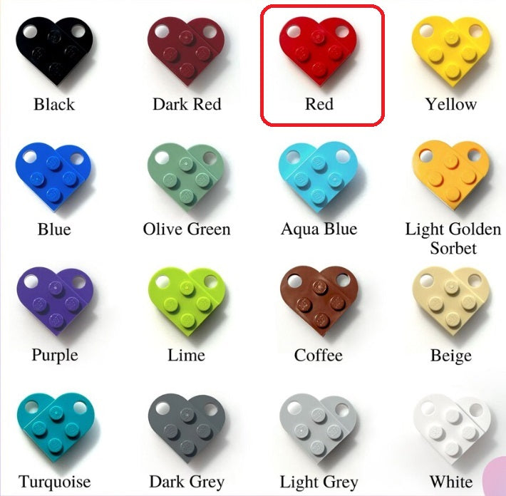 Classic Brick Matching Heart Key Chain Set | Gift for Her | Gift for Him | Gift for Boyfriend | Gift for Girlfriend | Gift for Best Friend