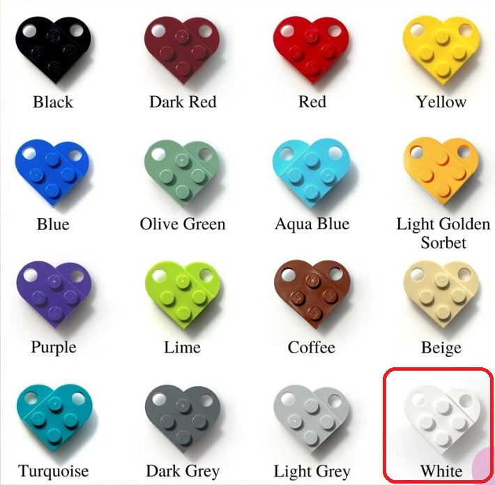 Classic Brick Matching Heart Key Chain Set | Gift for Her | Gift for Him | Gift for Boyfriend | Gift for Girlfriend | Gift for Best Friend
