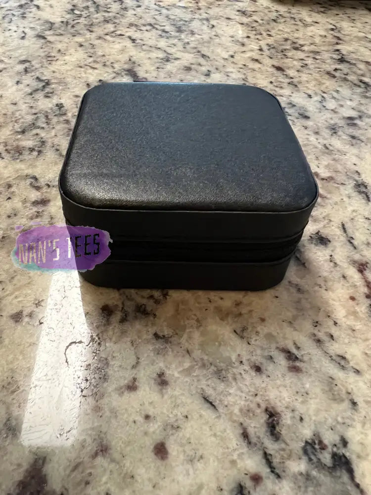 Mini Travel Jewelry Case Black Box