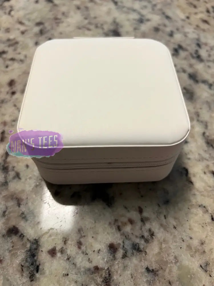 Mini Travel Jewelry Case White Box